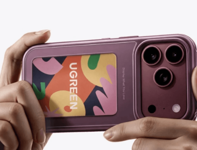 Ugreen, Pro iPhone’a renkli e-mürekkep ekranlı kılıf çıkardı