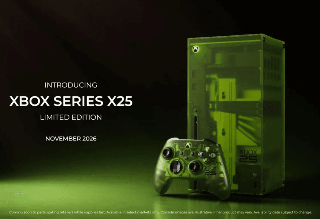 Xbox, 25. yıl dönümünü ücretsiz nostaljik içeriklerle kutluyor