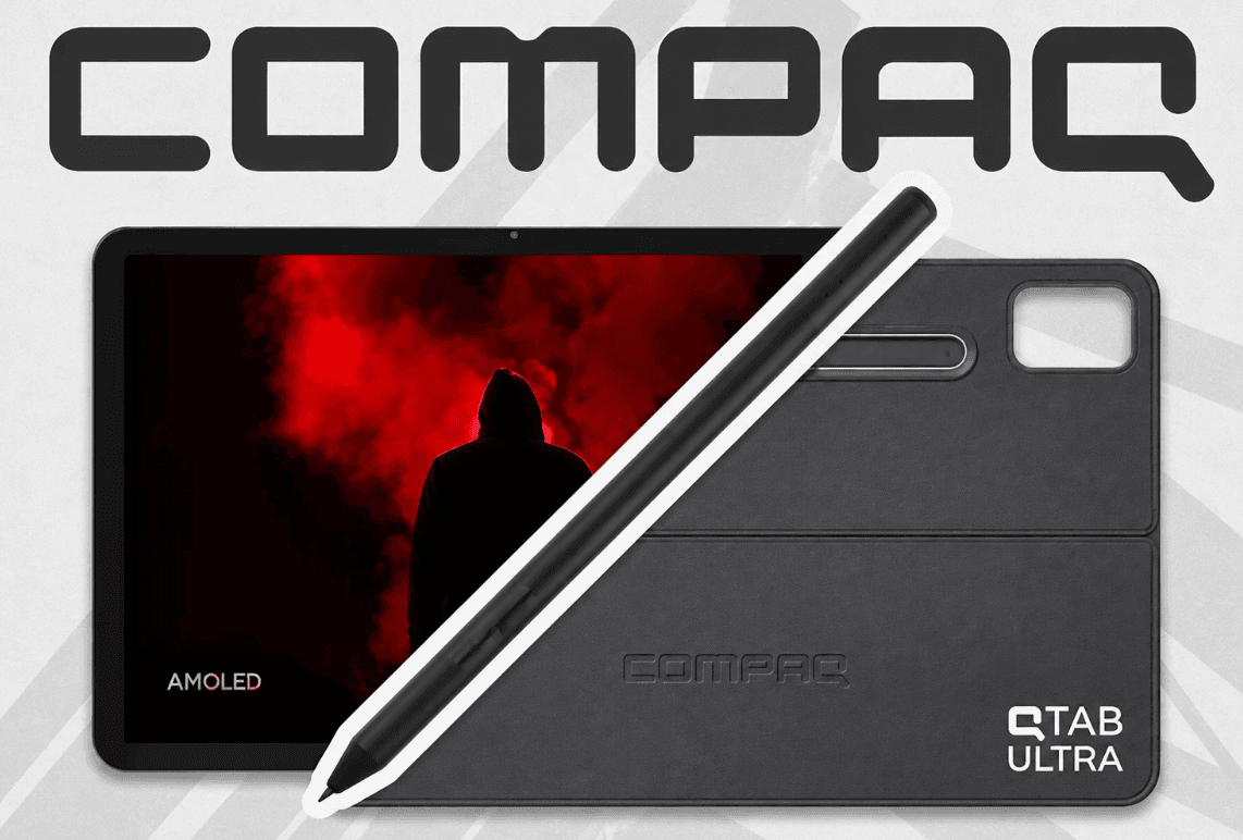 Compaq QTab Ultra 12.6, AMOLED ekranı ve 11.000 mAh piliyle satışa çıktı