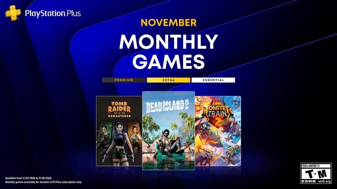 Dead Island 2 ve Tomb Raider Remastered Kasım Ayında Tüm PlayStation Plus Üyelerine Geliyor