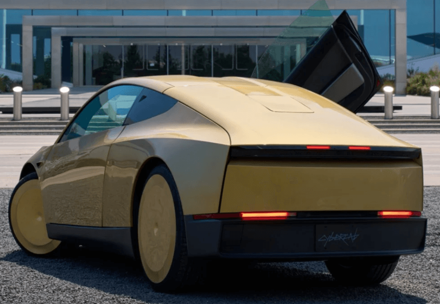 Tesla, Starlink bağlantılı ilk Cybercab aracını gösterdi