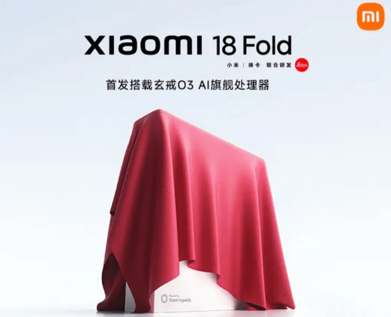 Xiaomi 18 Fold için Çin’de ön sipariş dönemi başladı