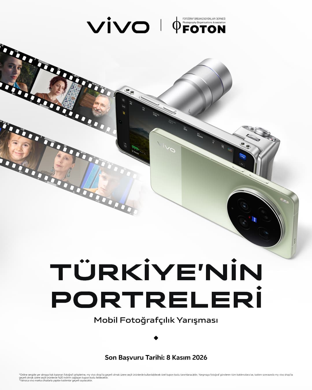 vivo ve FOTON'dan 'Türkiye'nin Portreleri' Fotoğraf Yarışması Başladı
