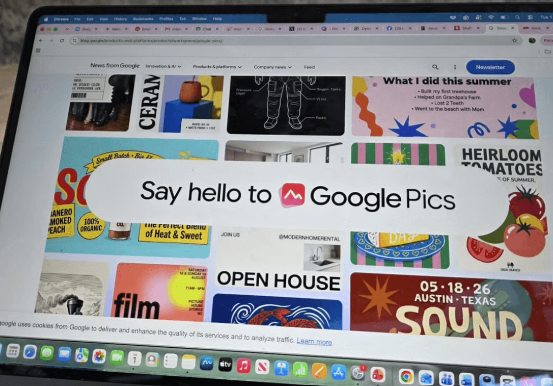 Google Pics, yapay zekâ destekli görsel düzenlemeyi Workspace’e getiriyor