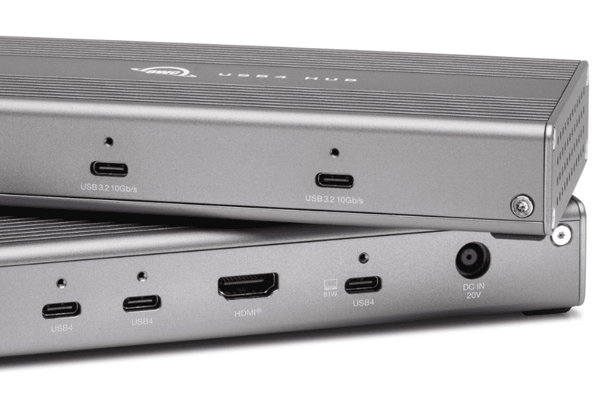 OWC’nin 130 dolarlık USB4 hub’ı Mac’e dört kapı ve HDMI 2.1 ekliyor