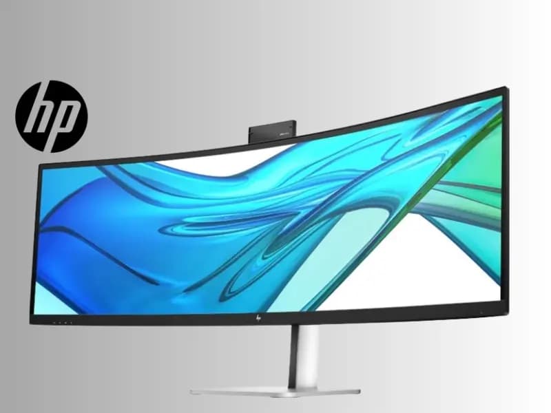 HP video konferanslar için 49 inçlik dev monitörünü duyurdu