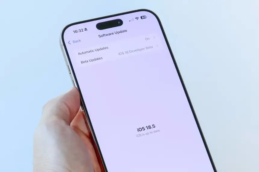 iOS 18.5'te ilginç bir hata keşfedildi