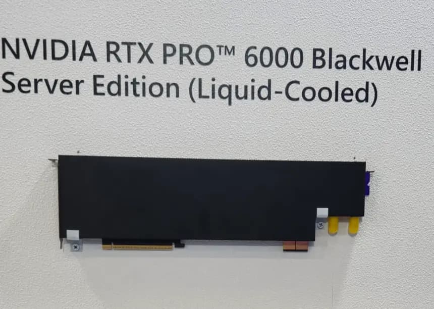 Foxconn’dan sıra dışı RTX PRO 6000 hamlesi: Tek slotta 96 GB bellek ve sıvı soğutma