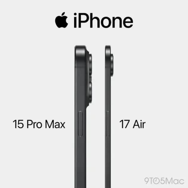 iPhone 17 Air Tanıtıma Hazırlanıyor: Apple’ın Şimdiye Kadarki En İnce iPhone’u