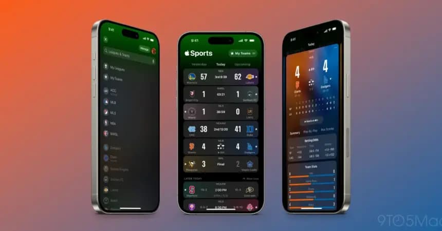 Apple Spor Uygulaması NBA ve NHL Playoff'ları İçin Yenilendi