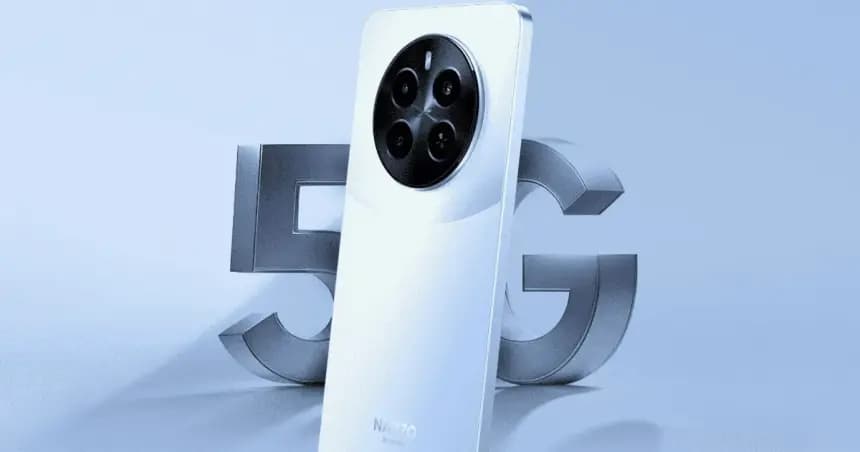Realme Narzo 70x 5G Hindistan'da Piyasaya Sürülüyor