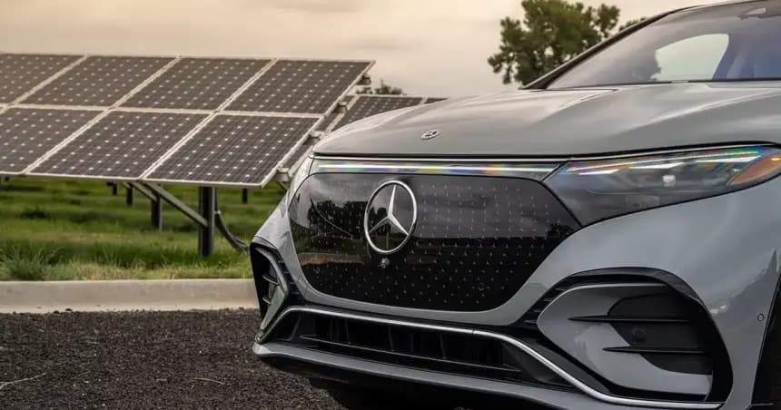 Mercedes-Benz'den Elektrikli Araçlar İçin Güneş Boyası Teknolojisi