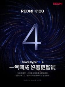Redmi K100, HyperOS 4 ve 50MP Amiral Gemisi Kamerasıyla Geliyor