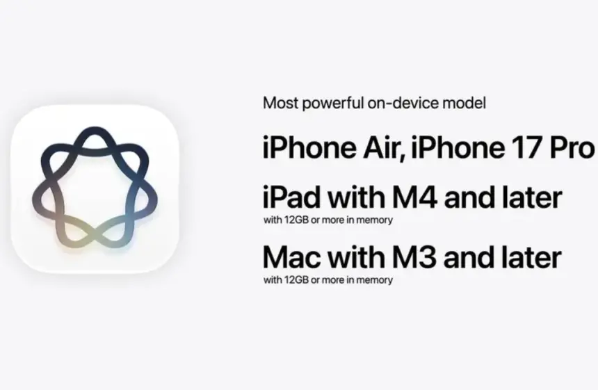 Siri AI'nin en gelişmiş sürümü sadece 3 iPhone modeline geliyor