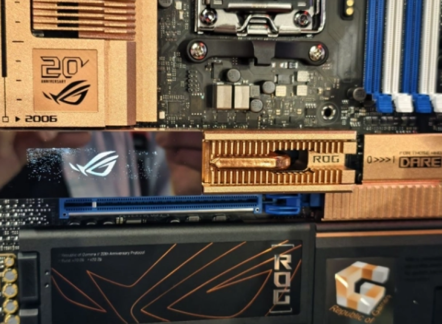 ASUS, 20 yıllık efsaneyi geri getirdi: ROG CROSSHAIR 2026 görücüye çıktı