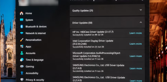 Windows güncellemeleri sonrası Wi-Fi yavaşlıyorsa çözüm sürücü güncellemelerinde olabilir