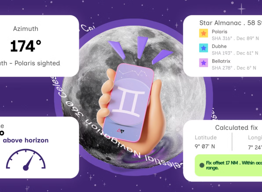 CelNav 360, Android kullanıcılarına göksel navigasyonu öğretiyor