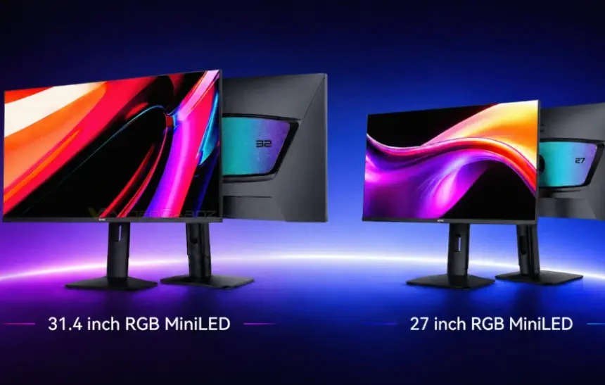 HKC, 4.788 bölgeli RGB MiniLED oyuncu monitörlerini tanıttı