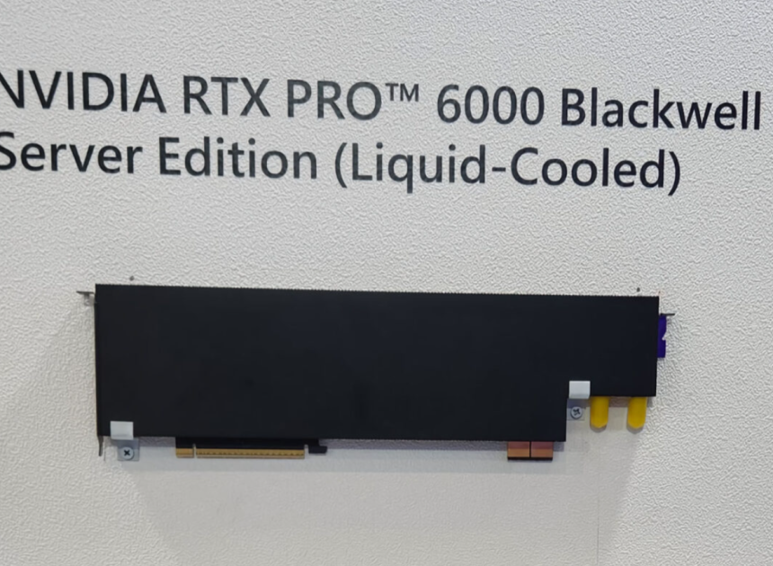 Foxconn’dan sıra dışı RTX PRO 6000 hamlesi: Tek slotta 96 GB bellek ve sıvı soğutma