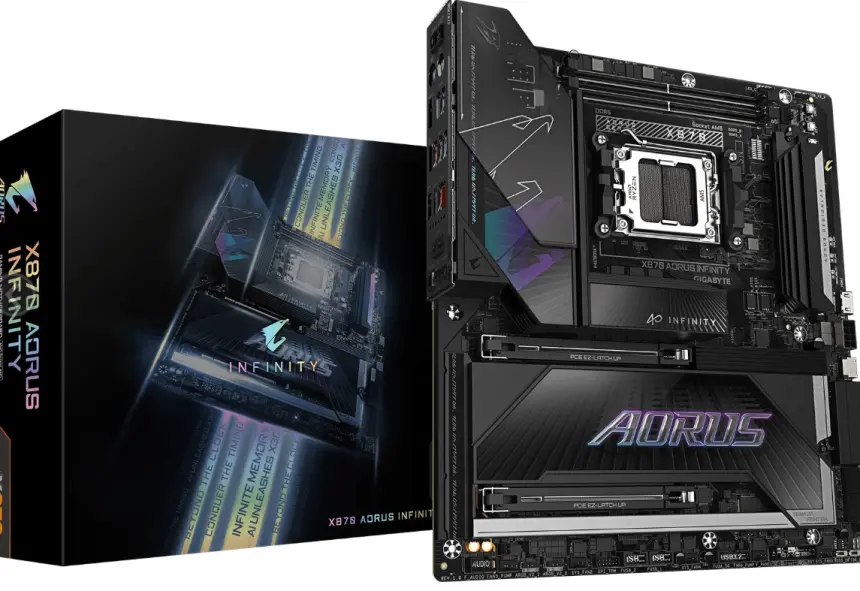GIGABYTE, X870 AORUS Infinity anakartını resmi olarak tanıttı
