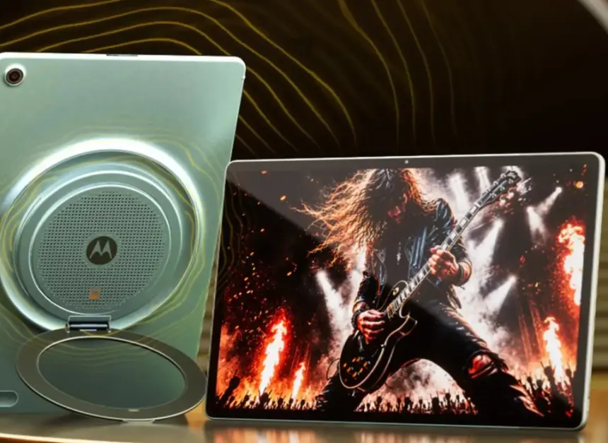 Motorola Moto Pad 70 Groove tanıtıldı: Dokuz JBL hoparlörlü tablet dikkat çekiyor