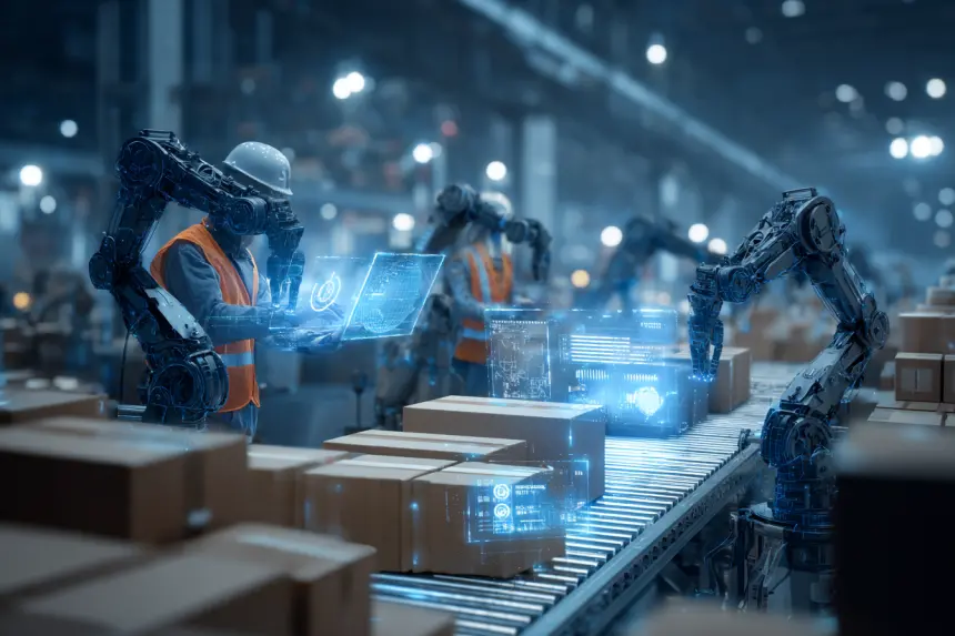 pala_collaborative_warehouse_scene_with_AI_robots_and_human_w_6538d6f8-6a66-483a-8928-89ae8ecc6af3_2