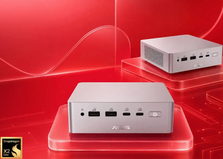Asus, Snapdragon X2 Elite işlemcili Ascent QN10 mini bilgisayarını tanıttı