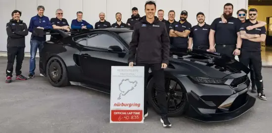 Ford Mustang GTD, Corvette ZR1X'in Nürburgring Rekorunu 6:40'lık Turla Ezdi Geçti
