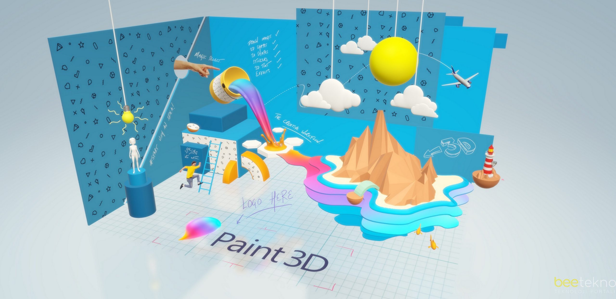 Microsoft, Paint 3D Uygulamasına Kasım'da Veda Ediyor