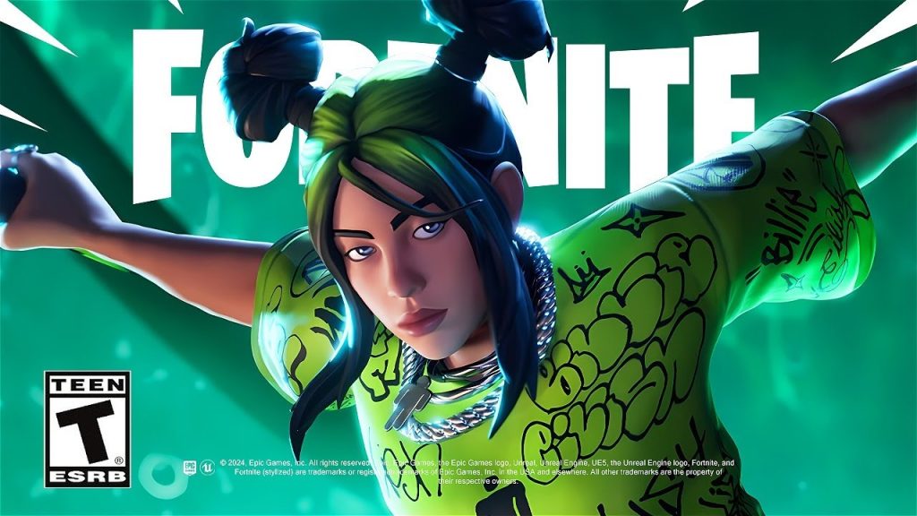 Billie Eilish, Fortnite Dünyasına Adım Atıyor