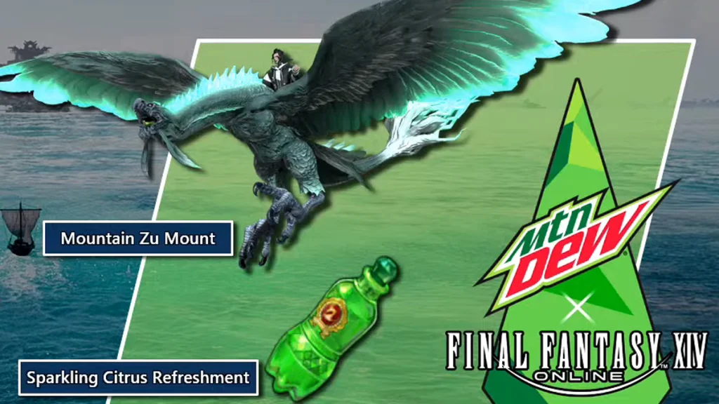 Final Fantasy 14’e Mountain Dew Temalı Kuş Dağı Ekleniyor