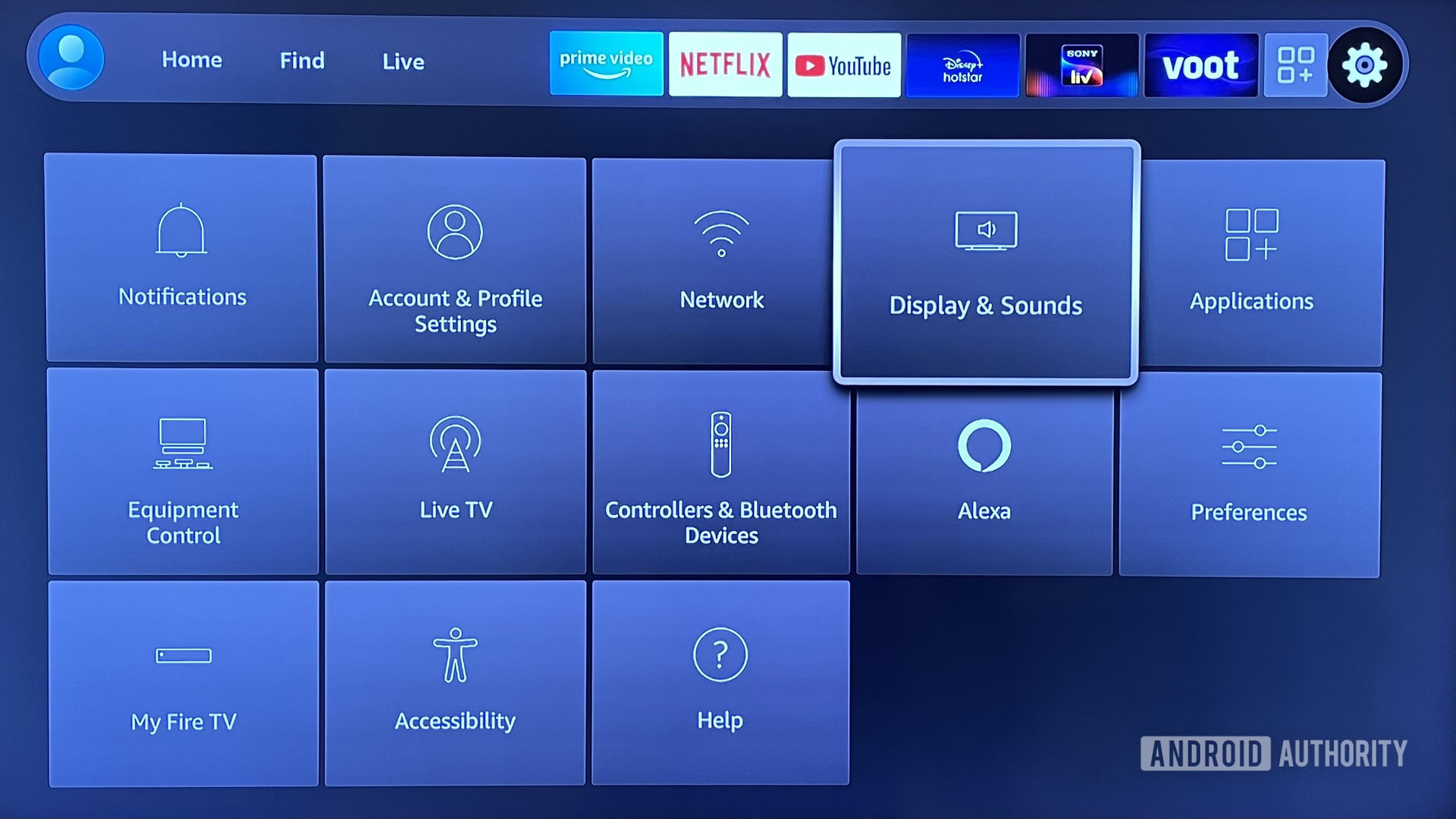 Fire TV çubuğu ayarları