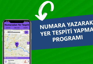 Numara Yazarak Yer Tespiti Yapma Programı