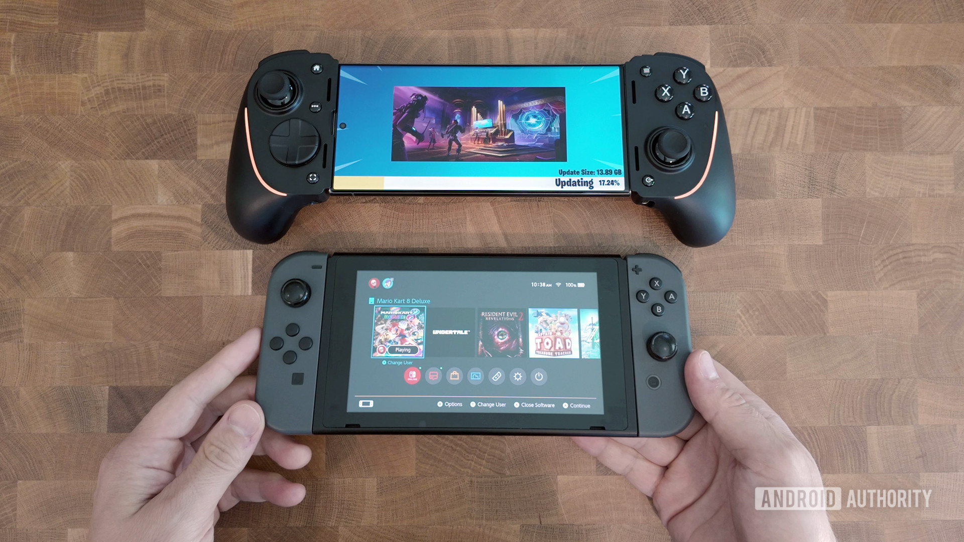 Razer Kishi Ultra vs Nintendo Switch