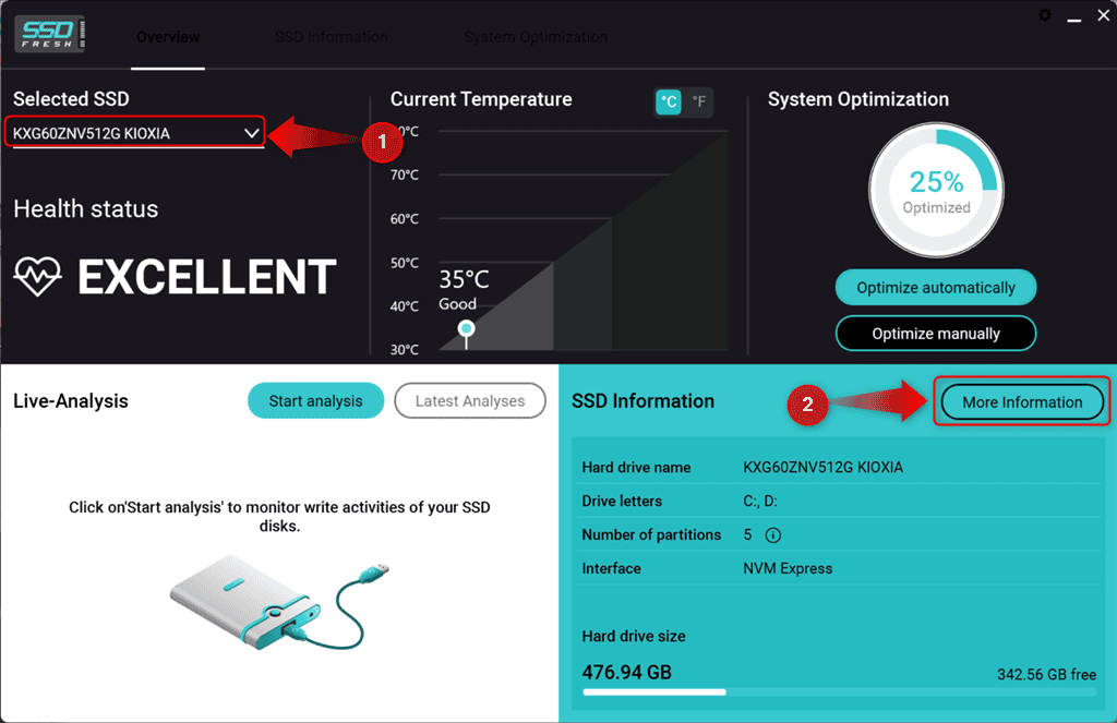 ssd fresh