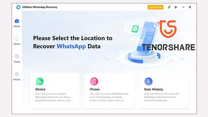 Tenorshare UltData WhatsApp Kurtarma İncelemesi