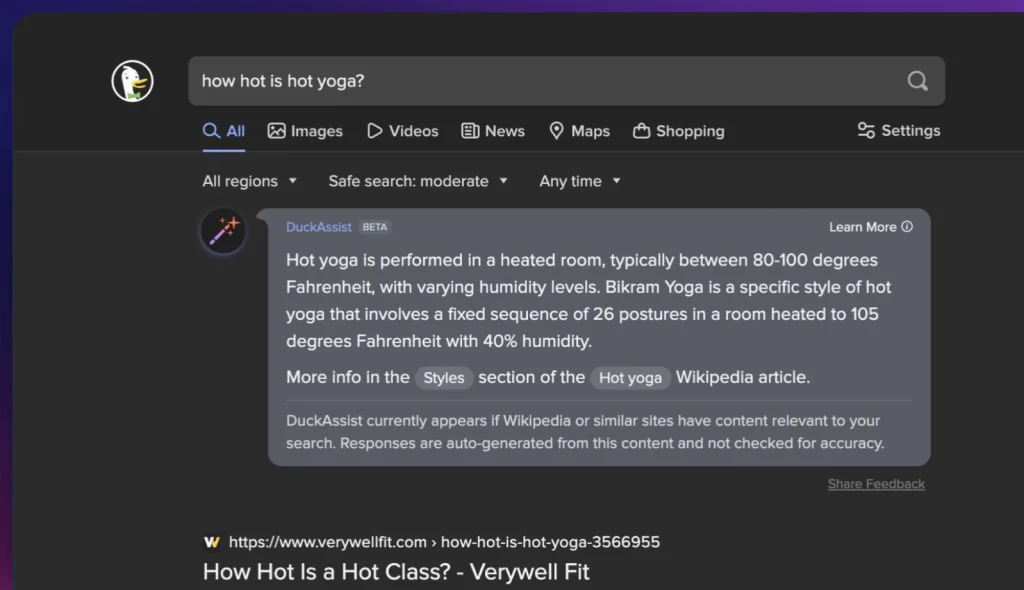 DuckDuckGo Yeni AI Chat Hizmetiyle Büyük Bir Adım Atıyor 