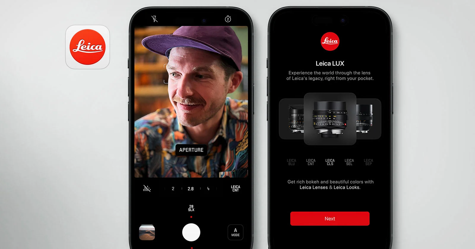 Leica iPhone Kullanıcıları İçin Leica LUX Uygulaması Çıktı