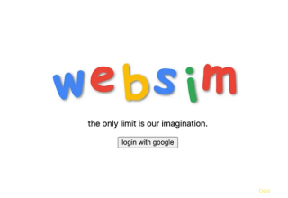 WebSim: Yapay Zeka ile Web Sitesi Kurmanın Yeni Yolu!