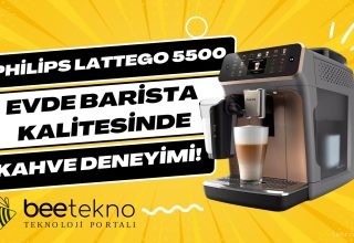 Philips LatteGo 5500: Evde Barista Kalitesinde Kahve Deneyimi!