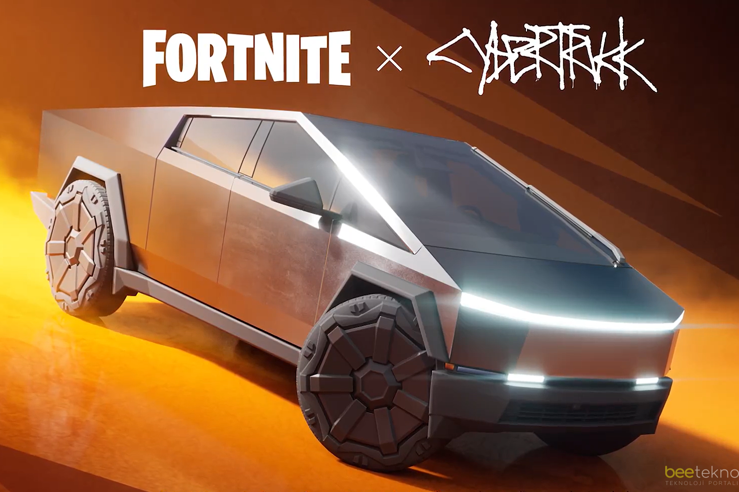 Fortnite'a Tesla Cybertruck Sürprizi