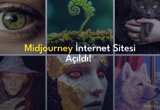 Midjourney İnternet Sitesi Açıldı! 