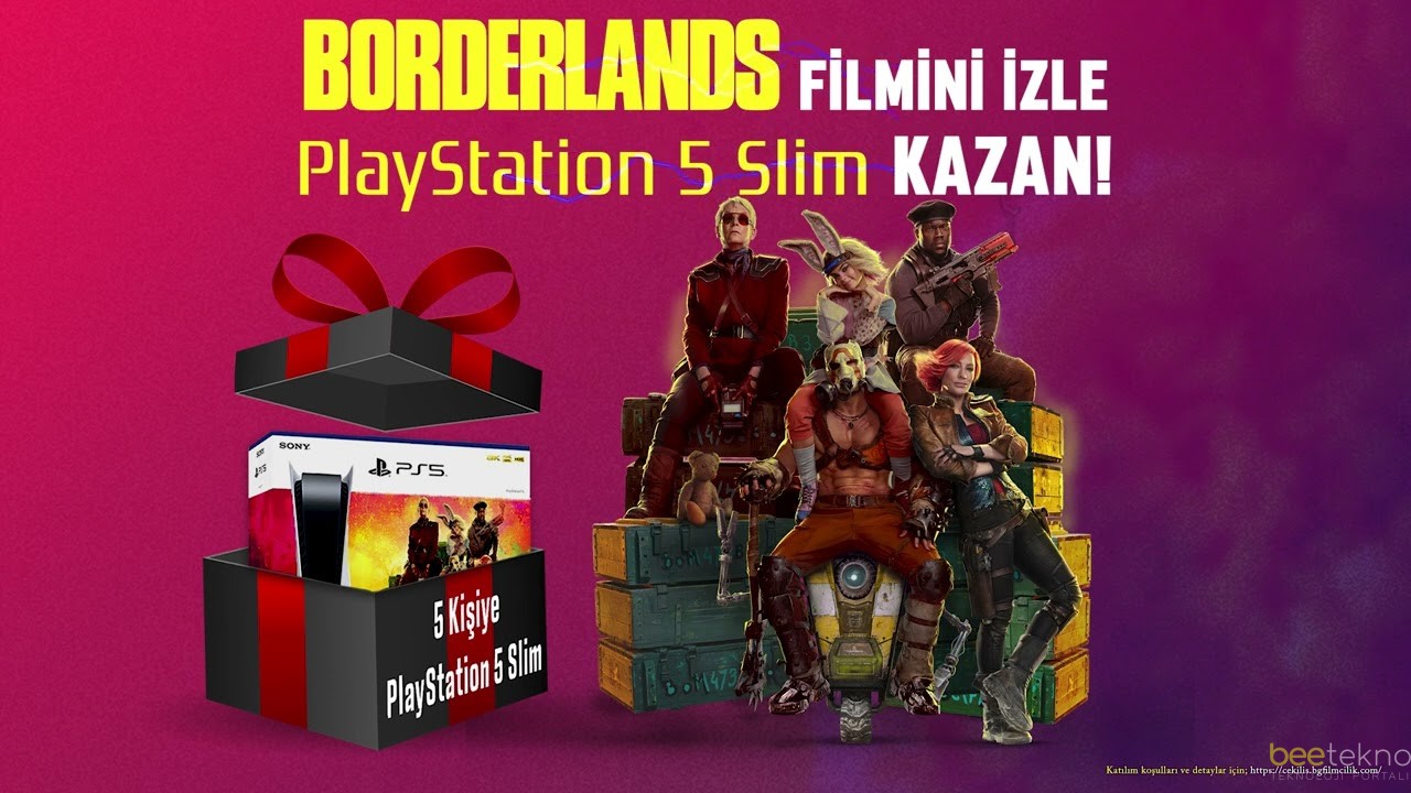 BG Film'den Borderlands PlayStation 5 Çekilişi