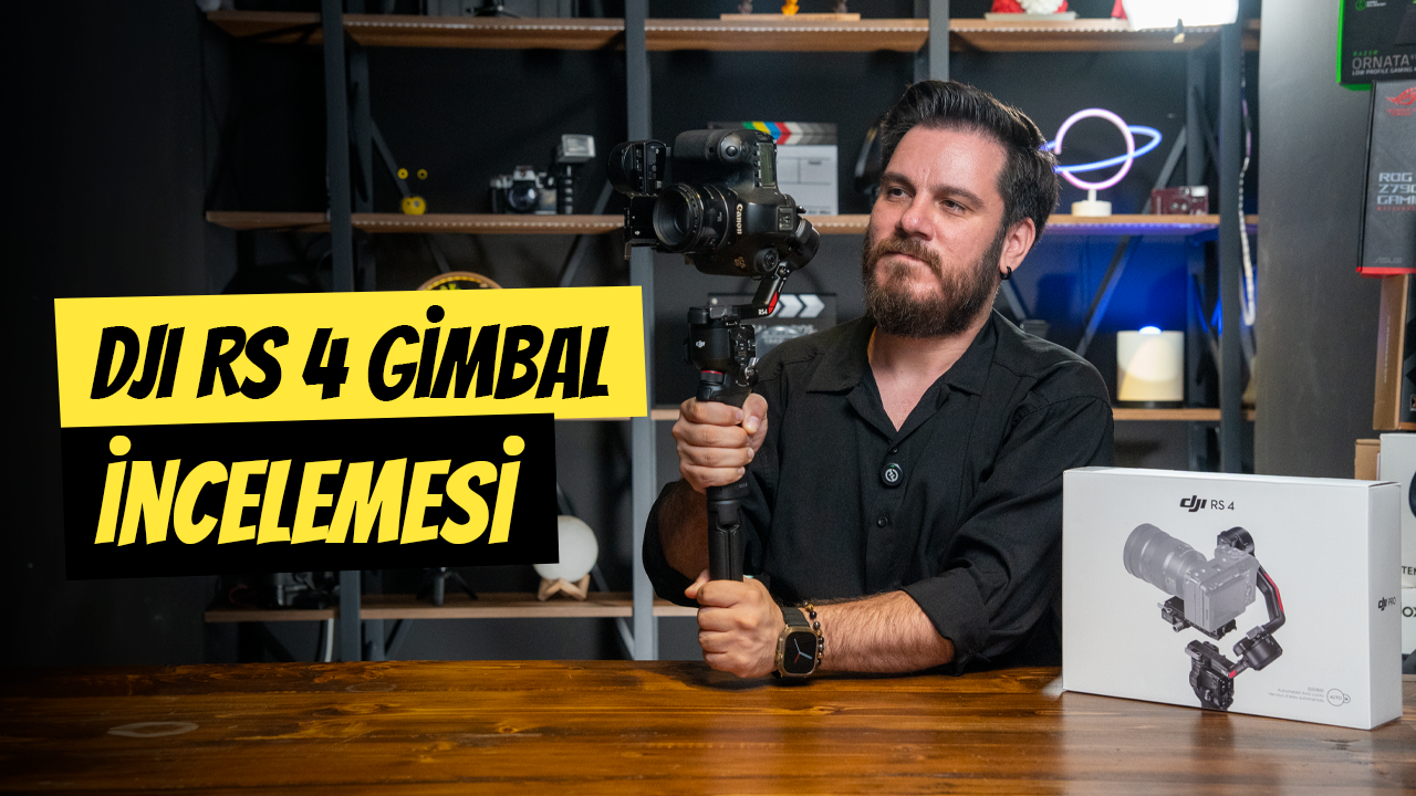 DJI RS 4 Gimbal İncelemesi!