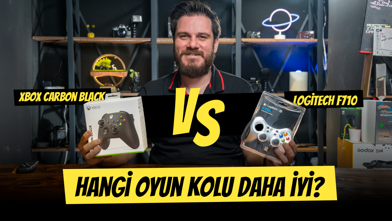 Xbox Carbon Black vs Logitech F710: Hangi oyun kolu daha iyi?