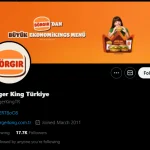 Burger King Değil “Börgır”