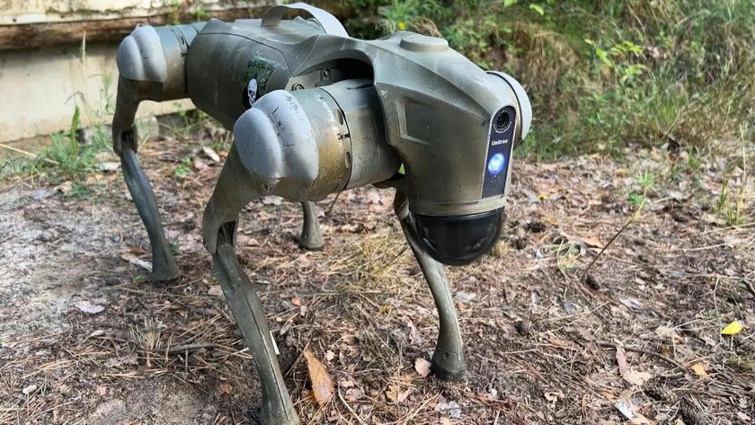 Ukrayna Ordusu, ‘Robot Köpek’ Taşıyor