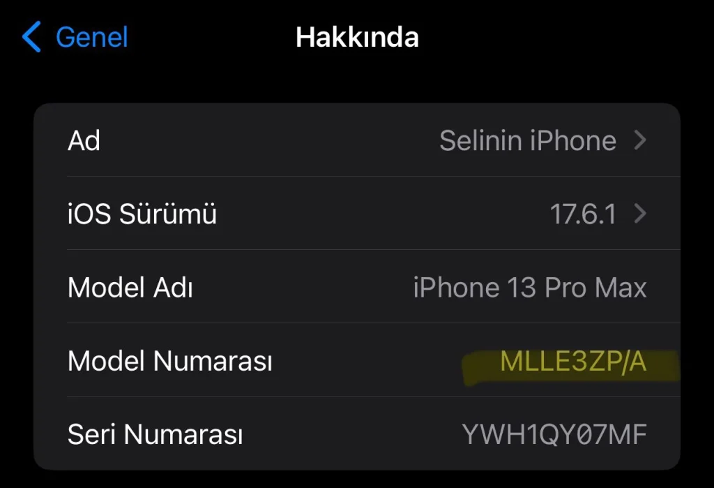 iPhone Ülke Kodları