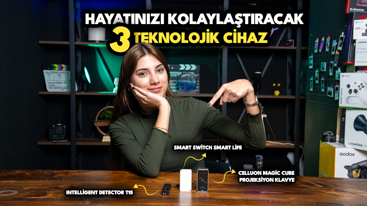 Hayatınızı kolaylaştıracak 3 teknolojik cihaz!