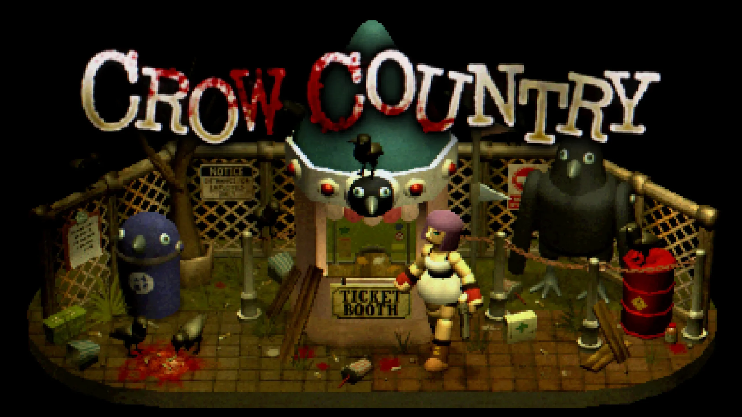 Retro Korku Oyunu Crow Country, PlayStation 4 ve Switch’e Geliyor!